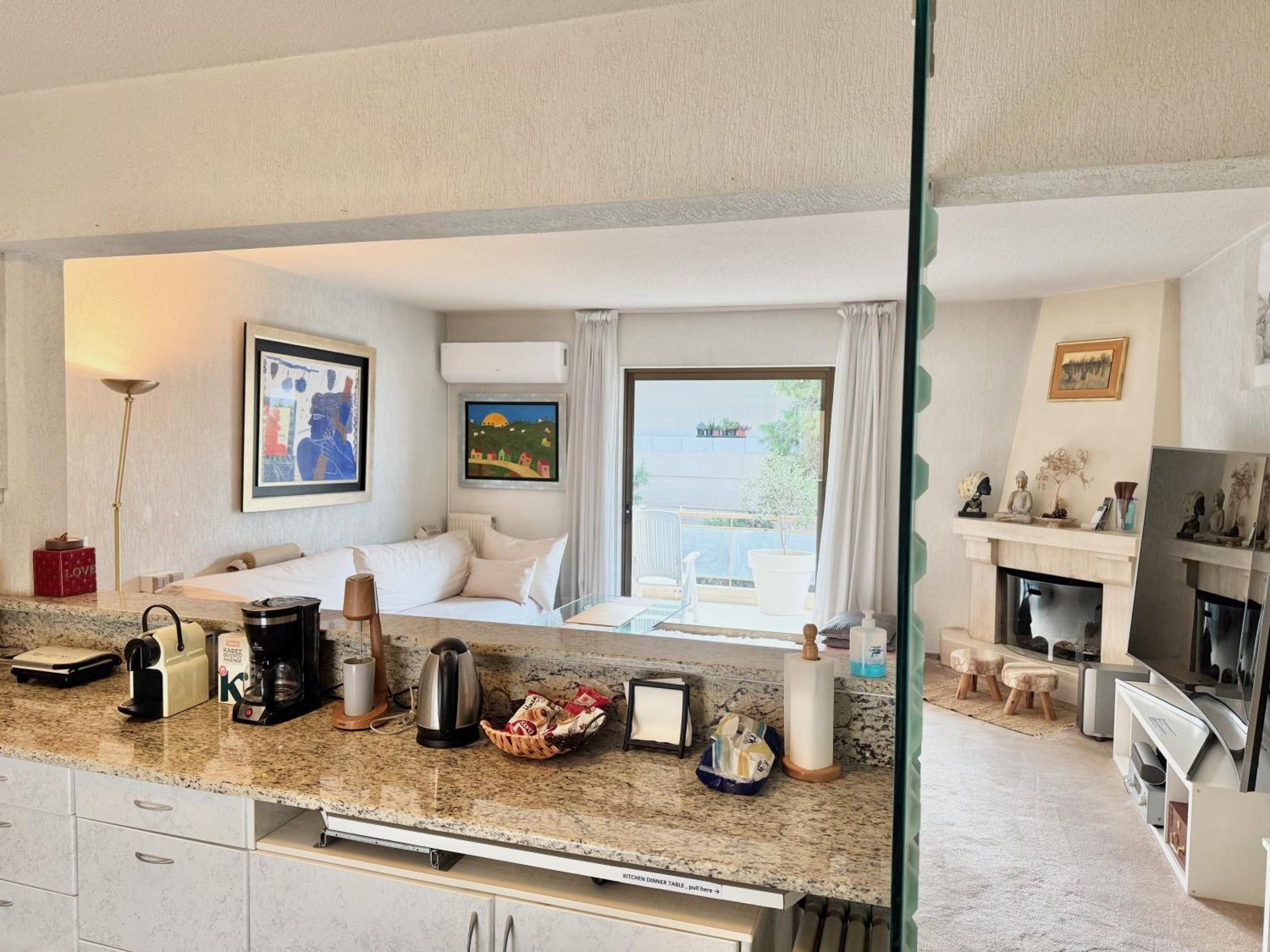 Villasonboard 2 Bed Condo Beach Seaview Greek Riviera Vouliagmeni Athens Ngoại thất bức ảnh